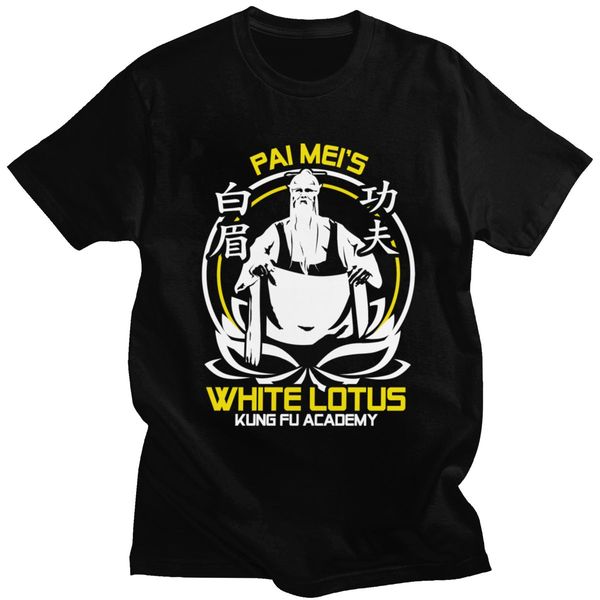 fashion pai mei white lotus kung fu t shirt men short sleeve cotton tee kill bill hattori hanzo tarantino movie t-shirt gift
fashion pai mei white lotus kung fu t shirt men short sleeve cotton tee kill bill hattori hanzo tarantino movie t-shirt gift