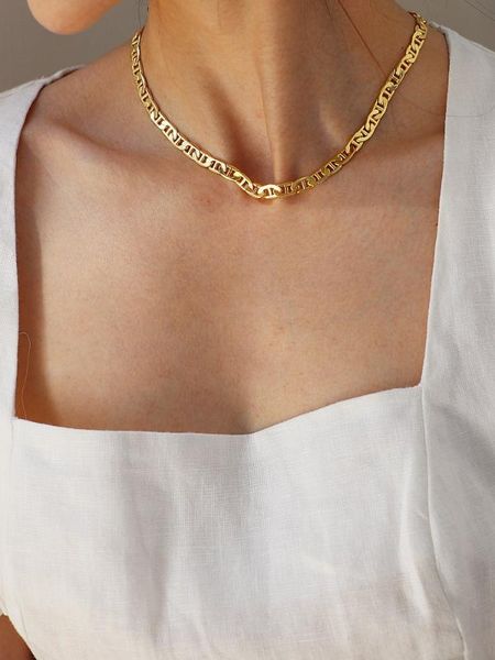 chokers timeless wonder brass curved chain pave choker necklace women jewelry gothic boho designer punk trendy hip hop ins rare 8111, Golden;silver
chokers timeless wonder brass curved chain pave choker necklace women jewelry gothic boho designer punk trendy hip hop ins rare 8111, Golden;silver