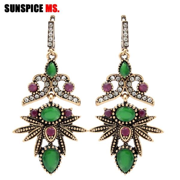 Sunspicems Vintage Women Flower Hook Earring Turkish Ethnic Wedding Jewelry Retro Gold Color Bohemia Bride Gift, Silver
Sunspicems Vintage Women Flower Hook Earring Turkish Ethnic Wedding Jewelry Retro Gold Color Bohemia Bride Gift, Silver