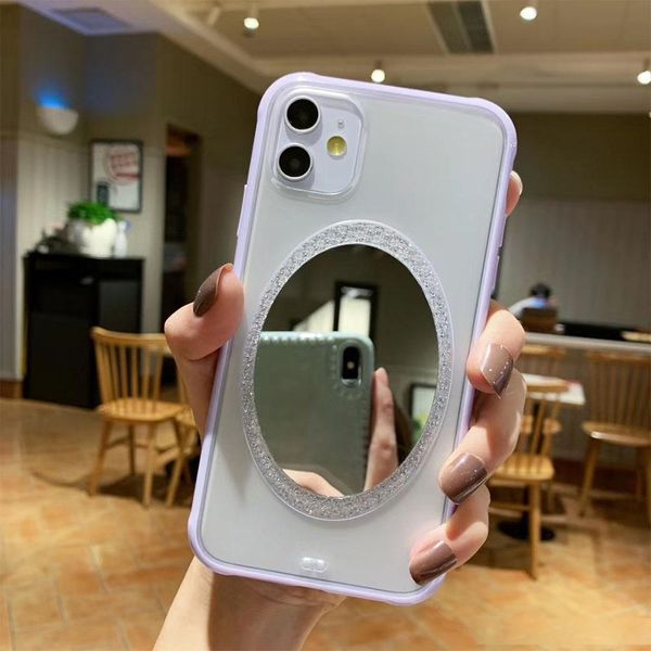 luxury make-up mirror phone case for iphone 11 pro max xr xs max 7 8 plus x diy crystal mirror candy matte soft back cover
luxury make-up mirror phone case for iphone 11 pro max xr xs max 7 8 plus x diy crystal mirror candy matte soft back cover