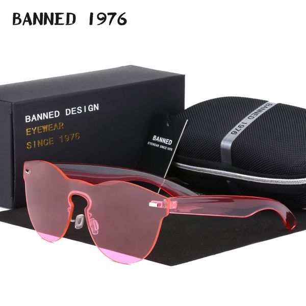 sunglasses banned fashion women cat eye shades designer sun glasses integrated eyewear candy color uv400, White;black
sunglasses banned fashion women cat eye shades designer sun glasses integrated eyewear candy color uv400, White;black