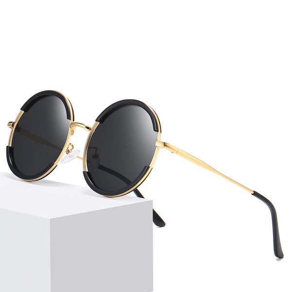 sunglasses luxury design polarized women elegant retro round frame driving eyewear coating lens sun glasses female, White;black
sunglasses luxury design polarized women elegant retro round frame driving eyewear coating lens sun glasses female, White;black