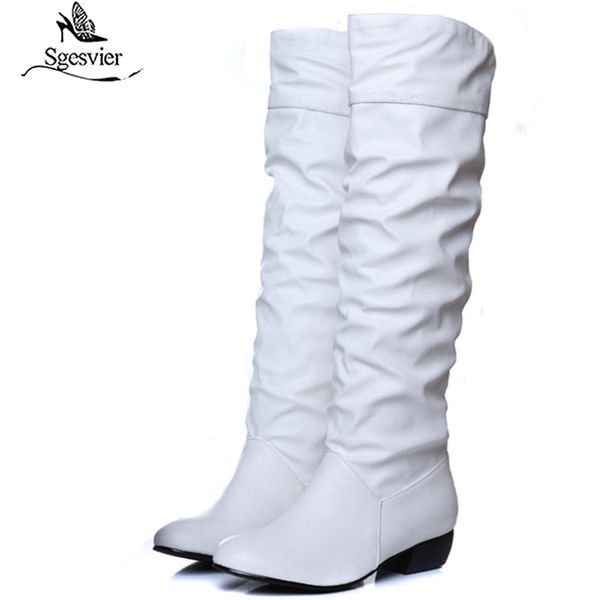 sgesvier large size 2020 new arrive knee high women boots black white brown flat heels half boots spring autumn shoes woman
sgesvier large size 2020 new arrive knee high women boots black white brown flat heels half boots spring autumn shoes woman