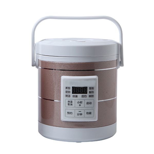 220v mini rice cooker soup porridge cooking machine steamer electric heating lunch box heater
220v mini rice cooker soup porridge cooking machine steamer electric heating lunch box heater