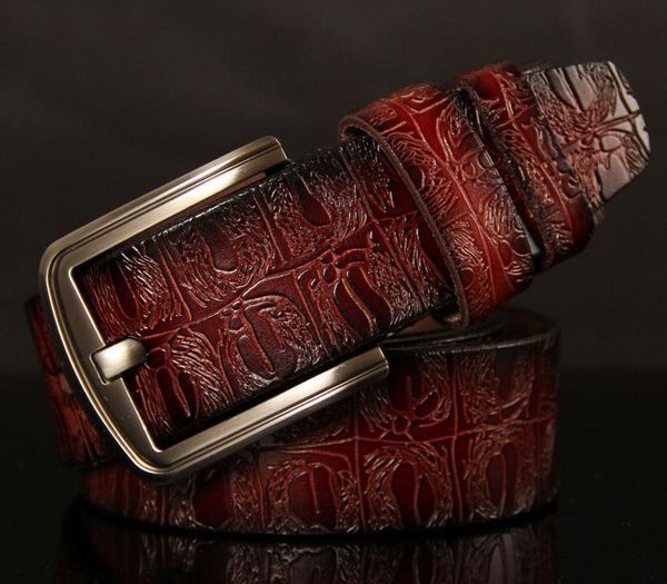 2018 mens luxury crocodile pattern belt leather mens belts cinturones hombre pin buckle ceinture male business designer y200520, Black;brown
2018 mens luxury crocodile pattern belt leather mens belts cinturones hombre pin buckle ceinture male business designer y200520, Black;brown