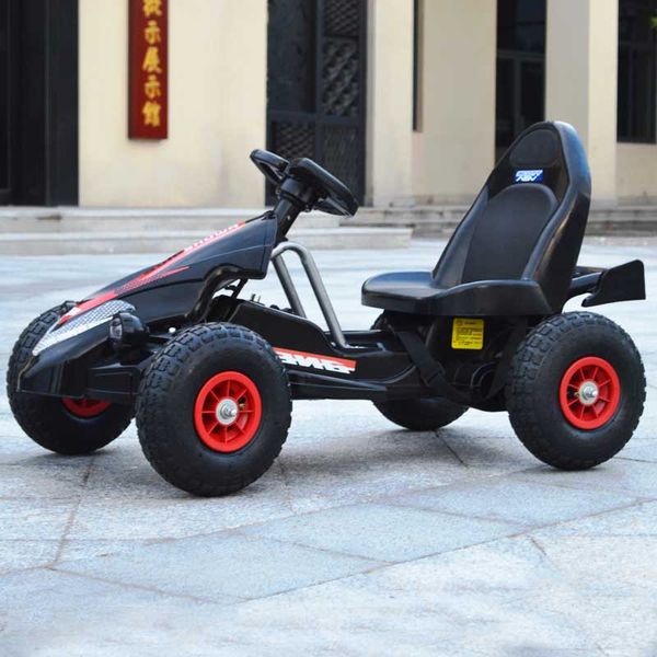Children Electric Cars Four Dual-drive Karts For Kids Ride On And With Remote Control Children To Ride Kids Electric Car 4 Years