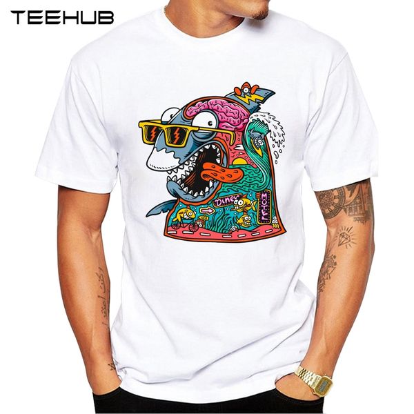 teehub men's new fashion psychedelic shark design short sleeve t-shirt cool printed hipster tee shirts
teehub men's new fashion psychedelic shark design short sleeve t-shirt cool printed hipster tee shirts