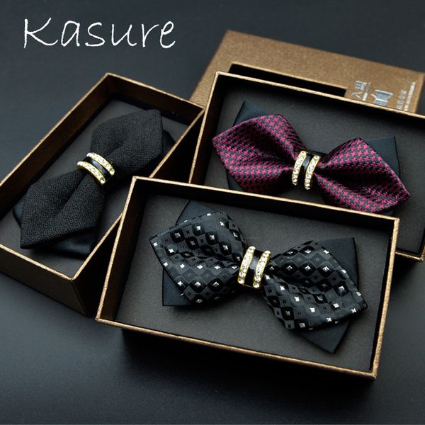 kasure gentleman elegant bow tie shiny silky metal crystal bowties for men glossy butterfly party wedding dress tuxudo accessory, Black;gray
kasure gentleman elegant bow tie shiny silky metal crystal bowties for men glossy butterfly party wedding dress tuxudo accessory, Black;gray