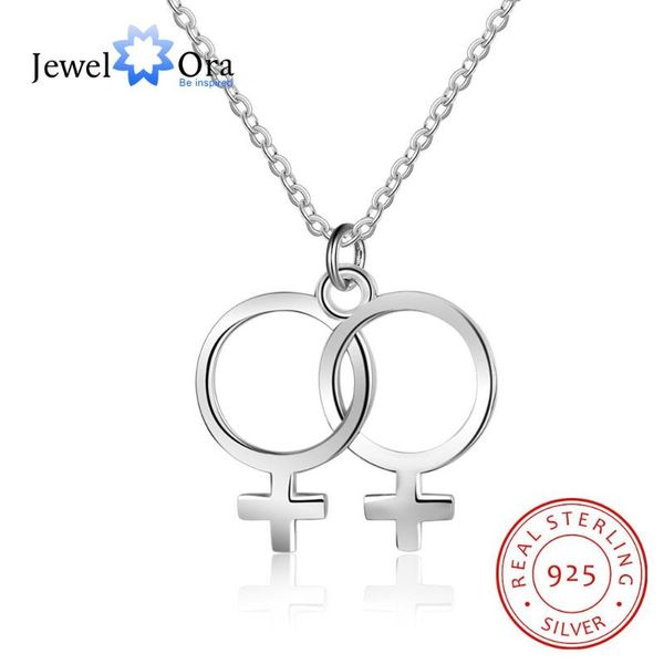 925 sterling silver necklaces pendants for women double female symbol friend gift fine jewelry (jewelora ne102631
925 sterling silver necklaces pendants for women double female symbol friend gift fine jewelry (jewelora ne102631