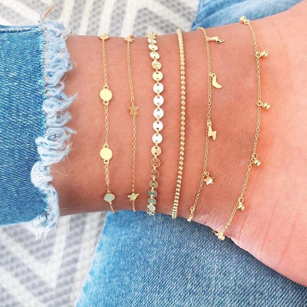 modyle 6pcs ankle bracelet set boho jewelry chains infinity round charm bracelets gold women copper metal for women anklet foot, Red;blue
modyle 6pcs ankle bracelet set boho jewelry chains infinity round charm bracelets gold women copper metal for women anklet foot, Red;blue
