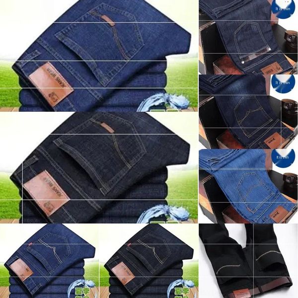 light thin stretch straight jeans business large size jeans and jeanstrousers and jeansmen's work pants summer wear-resistant men, Blue
light thin stretch straight jeans business large size jeans and jeanstrousers and jeansmen's work pants summer wear-resistant men, Blue