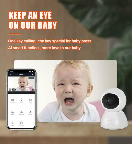 cameras 1080p hd 2mp indoor tuya camera wifi two way audio ir move tracking alert smart one key call home security
cameras 1080p hd 2mp indoor tuya camera wifi two way audio ir move tracking alert smart one key call home security