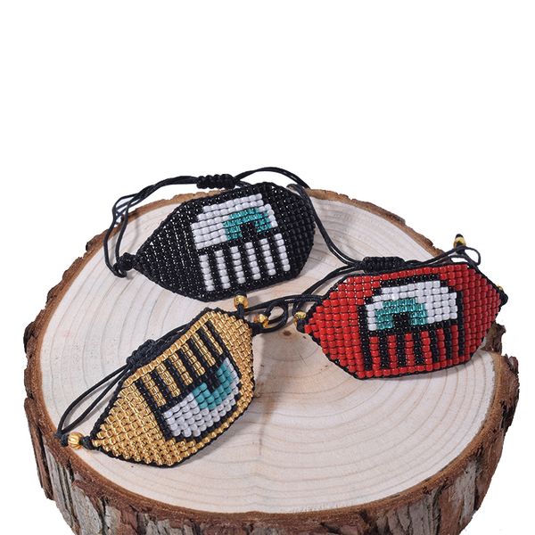 rttooas big evil eye bracelet miyuki beads charm bracelets handmade beaded female jewelry pulseras mujer moda 2020, Golden;silver
rttooas big evil eye bracelet miyuki beads charm bracelets handmade beaded female jewelry pulseras mujer moda 2020, Golden;silver