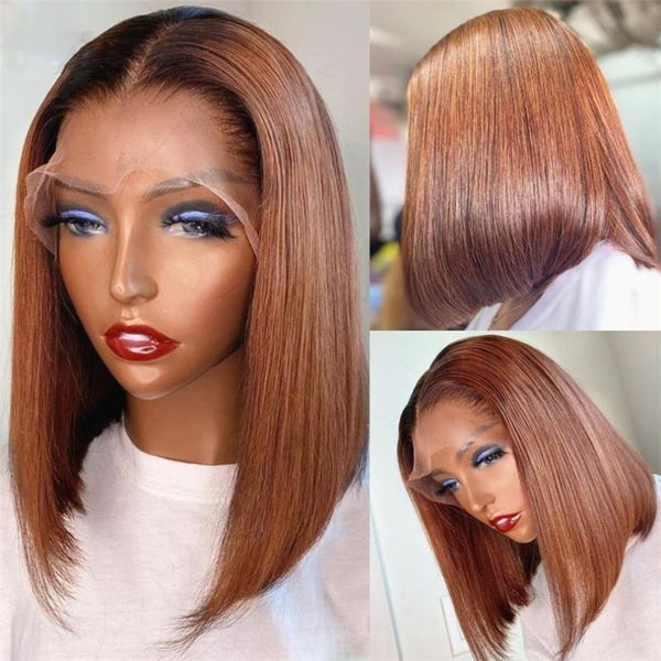 lace wigs honey brown front human hair wig 5*5 pu silk base short bob brazilian remy straight bleached knots, Black;brown
lace wigs honey brown front human hair wig 5*5 pu silk base short bob brazilian remy straight bleached knots, Black;brown