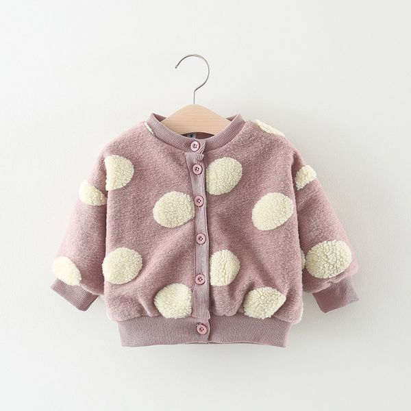 new fashion toddler baby girls winter fleece jacket round dots buttons long sleeve coat outerwear autumn kids clothes wholesale, Blue
new fashion toddler baby girls winter fleece jacket round dots buttons long sleeve coat outerwear autumn kids clothes wholesale, Blue
