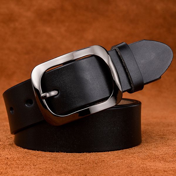 fashion brand strap genuine leather alloy pin metal buckle belt female accessories women's belts for dress, Black;brown
fashion brand strap genuine leather alloy pin metal buckle belt female accessories women's belts for dress, Black;brown