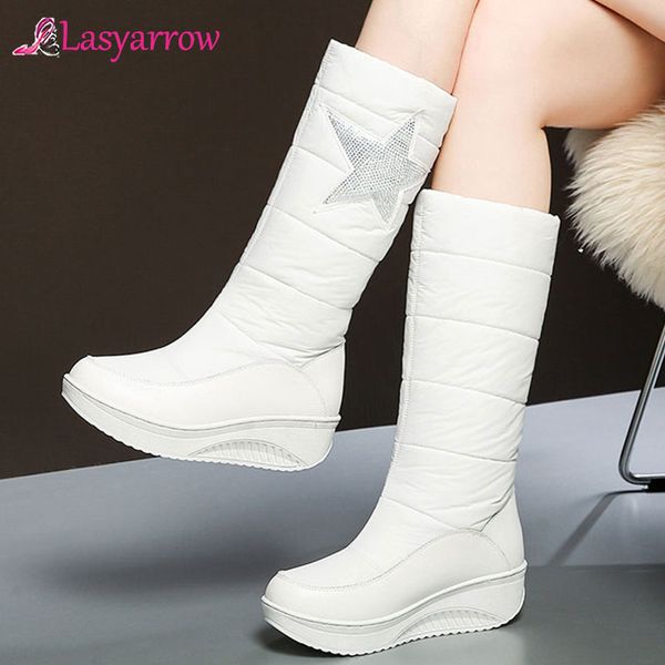 lasyarrow size 35-44 new genuine leather down snow boots women wedges platform boots slip on white black women's winter
lasyarrow size 35-44 new genuine leather down snow boots women wedges platform boots slip on white black women's winter