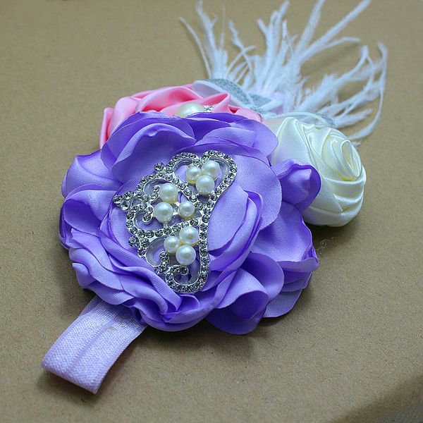 girl puff rose flower with rhinestone crown headband satin flower headband princess feather 20pcs, Slivery;white
girl puff rose flower with rhinestone crown headband satin flower headband princess feather 20pcs, Slivery;white