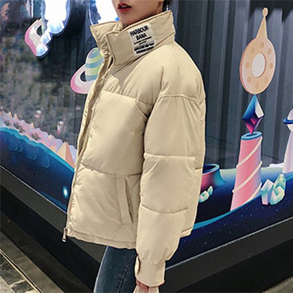 bright colors winter jacket women parka warm thick solid short style cotton padded parkas coat loose stand collar outwear n16, Black;brown
bright colors winter jacket women parka warm thick solid short style cotton padded parkas coat loose stand collar outwear n16, Black;brown