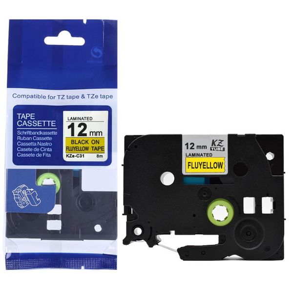 cidy tze-c31 tz-c31 black on fluorescent yellow laminated compatible brother p touch 12mm tze c31 tz c31 label cassette ribbon
cidy tze-c31 tz-c31 black on fluorescent yellow laminated compatible brother p touch 12mm tze c31 tz c31 label cassette ribbon