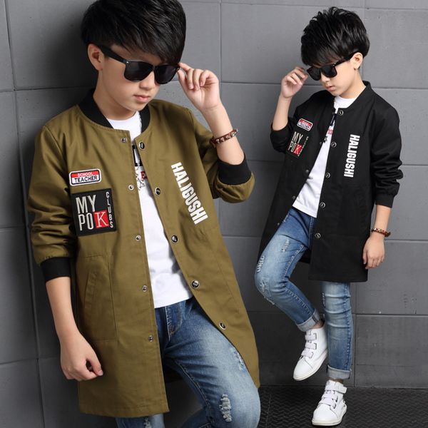 boys jackets letter baseball coats for boys clothing children outerwear spring autumn long trench 2017 teenage boys 6-14y y18102608, Blue;gray
boys jackets letter baseball coats for boys clothing children outerwear spring autumn long trench 2017 teenage boys 6-14y y18102608, Blue;gray