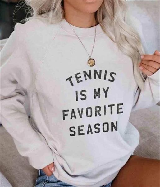 tennis is my favorite season letter print sweatshirt women funny graphic outfits long sleeve crewneck sweats, Black
tennis is my favorite season letter print sweatshirt women funny graphic outfits long sleeve crewneck sweats, Black