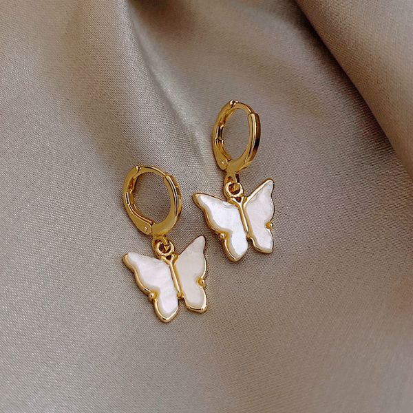 2020 new fashion korean style butterfly earrings female personality simple versatile earrings, Golden;silver
2020 new fashion korean style butterfly earrings female personality simple versatile earrings, Golden;silver