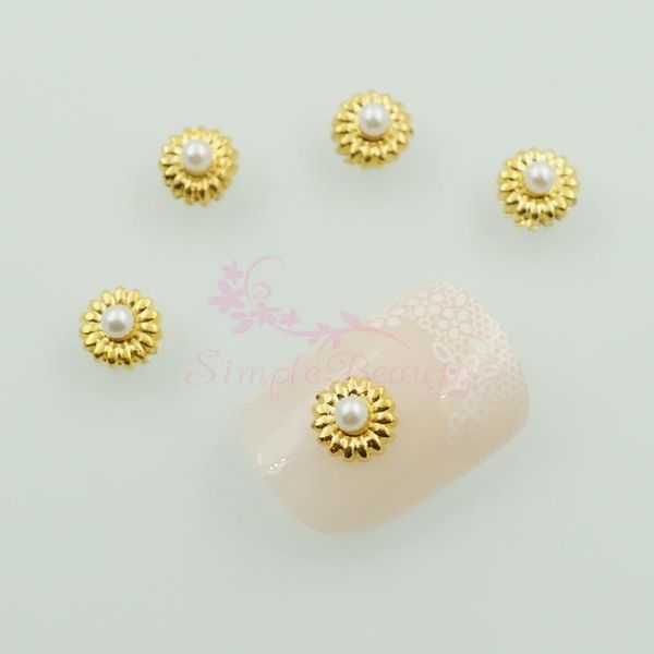 100pcs/lot 6mm daisy flower gold plated metal alloy charms jewelry making nail art acrylic manicure diy decorations accessories, Silver;gold
100pcs/lot 6mm daisy flower gold plated metal alloy charms jewelry making nail art acrylic manicure diy decorations accessories, Silver;gold