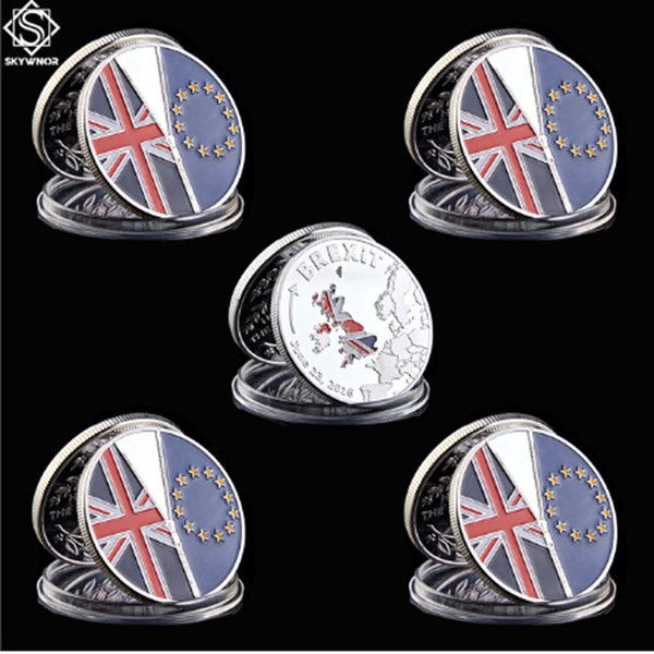 5pcs international badge souvenir craft uk brexit vote independence silver plated commemorative coins
5pcs international badge souvenir craft uk brexit vote independence silver plated commemorative coins