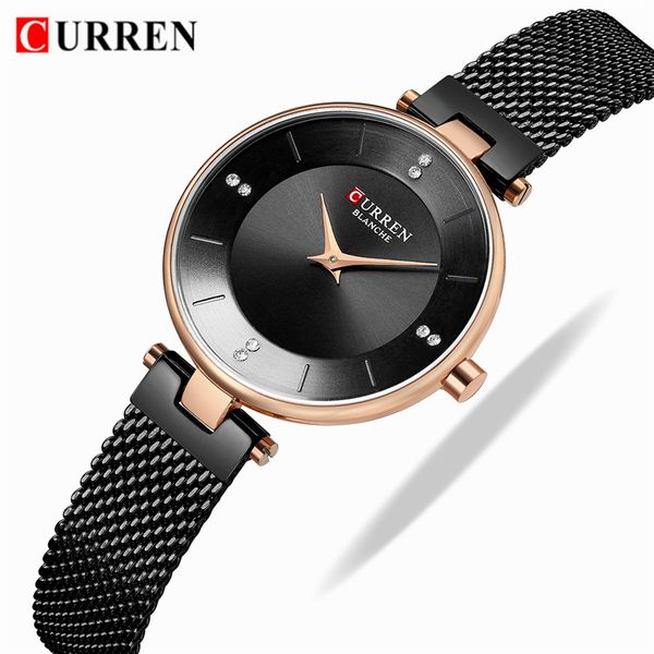 wristwatches curren luxury crystal watch women brand classic black steel mesh ladies wrist watches bracelet girl clock relogio feminino, Slivery;brown
wristwatches curren luxury crystal watch women brand classic black steel mesh ladies wrist watches bracelet girl clock relogio feminino, Slivery;brown