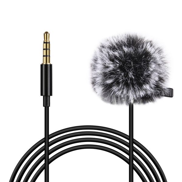 microphones 1.5m microphone 3.5mm jack lavalier tie clip mini audio mic for computer lapmobile phone 3.5mm/type-c/8pin
microphones 1.5m microphone 3.5mm jack lavalier tie clip mini audio mic for computer lapmobile phone 3.5mm/type-c/8pin