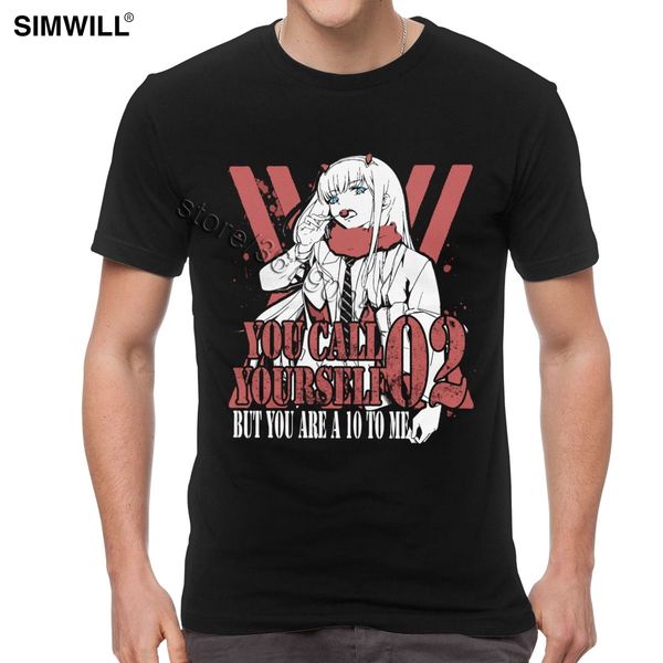 men zero two tshirts cool darling in the franxx t shirt short sleeve soft cotton breathable tees shirt round collar merchandise
men zero two tshirts cool darling in the franxx t shirt short sleeve soft cotton breathable tees shirt round collar merchandise