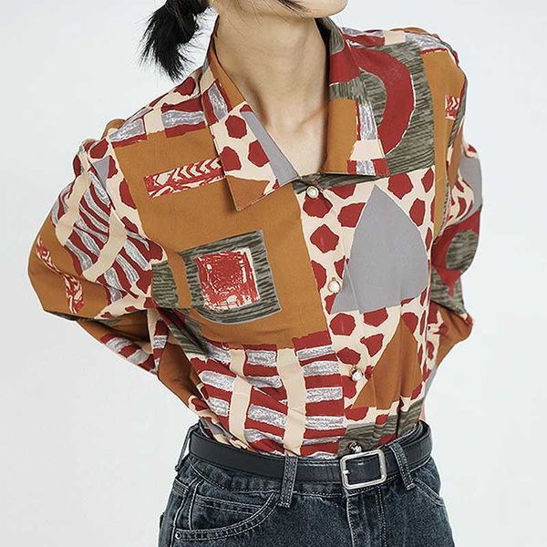 streetwear fashion women blouse shirt high street vintage printing loose shirts women full sleeve autumn ladies clothes sl300, White
streetwear fashion women blouse shirt high street vintage printing loose shirts women full sleeve autumn ladies clothes sl300, White