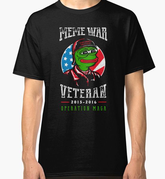 new meme wars veteran men's t-shirt size s-2xl popular style man t-shirts tee