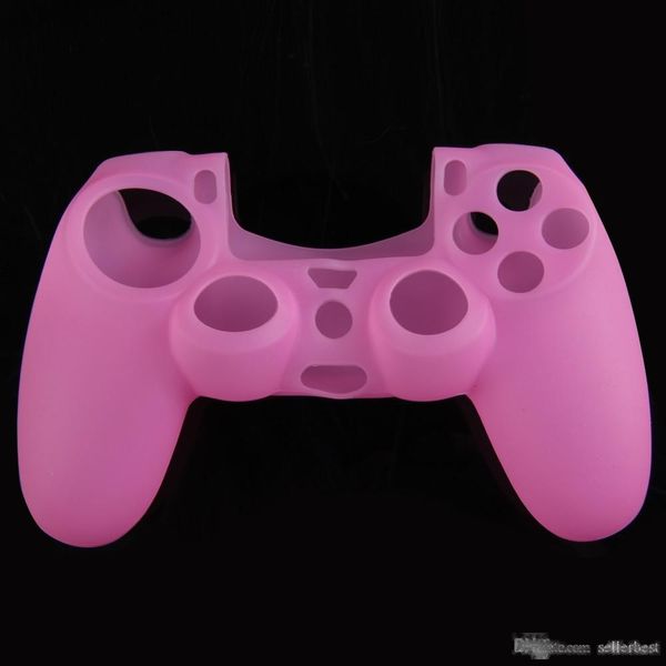 game controller case pink color silicone rubber soft gamepads case skin cover for ps4 controller grip handle game accessories
game controller case pink color silicone rubber soft gamepads case skin cover for ps4 controller grip handle game accessories
