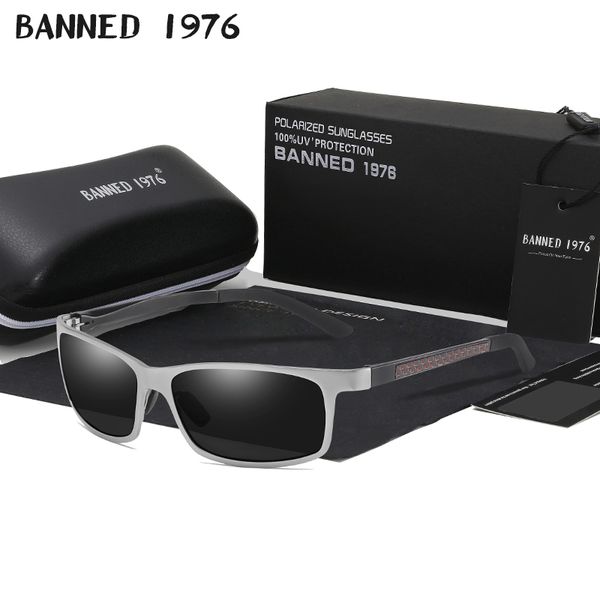 banned 1976 men hd polarized sunglasses aluminum magnesium sun glasses cool driving glasses shades for men oculos masculino male, White;black
banned 1976 men hd polarized sunglasses aluminum magnesium sun glasses cool driving glasses shades for men oculos masculino male, White;black