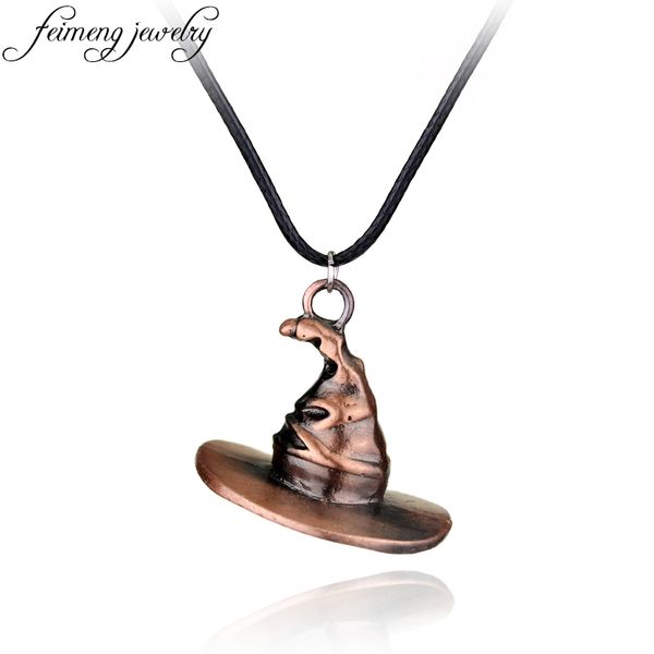 feimeng jewelry movie hogwarts school necklace retro vintage magic hat pendant necklace for fans fashion cosplay accessories, Silver
feimeng jewelry movie hogwarts school necklace retro vintage magic hat pendant necklace for fans fashion cosplay accessories, Silver