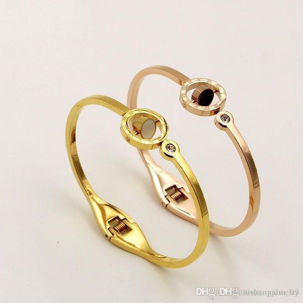 pb57 2018 new fashion rome figures circle rotatable black and white gold plate bangle ing
pb57 2018 new fashion rome figures circle rotatable black and white gold plate bangle ing
