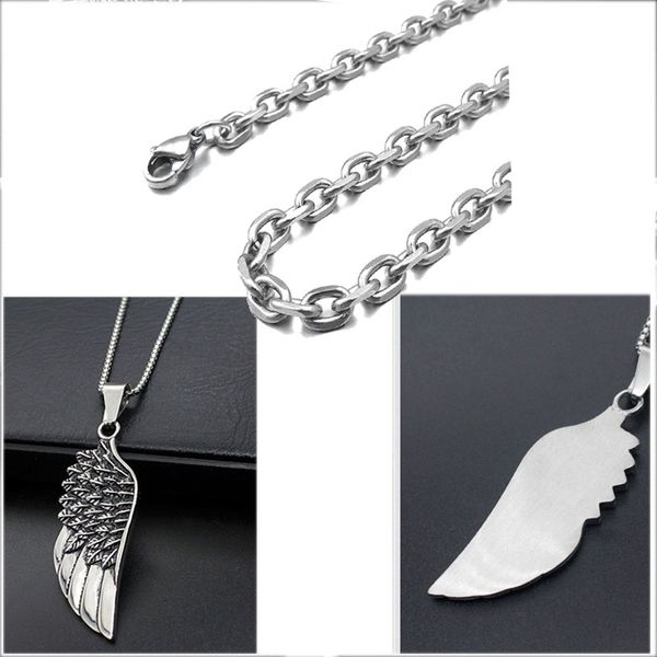 chains necklaces mens pendants feather stainless steel gifts for men accessories hip hop male necklace jewelry on the neck wholesale, Silver
chains necklaces mens pendants feather stainless steel gifts for men accessories hip hop male necklace jewelry on the neck wholesale, Silver