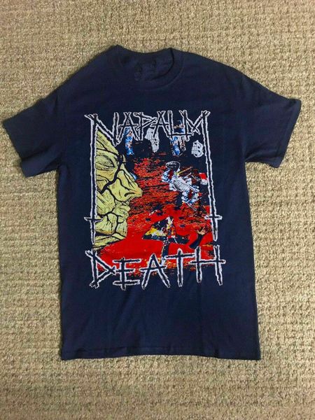 new vtg napalm death earache gorguts cannibal corpse некролог t shirt 
new vtg napalm death earache gorguts cannibal corpse некролог t shirt