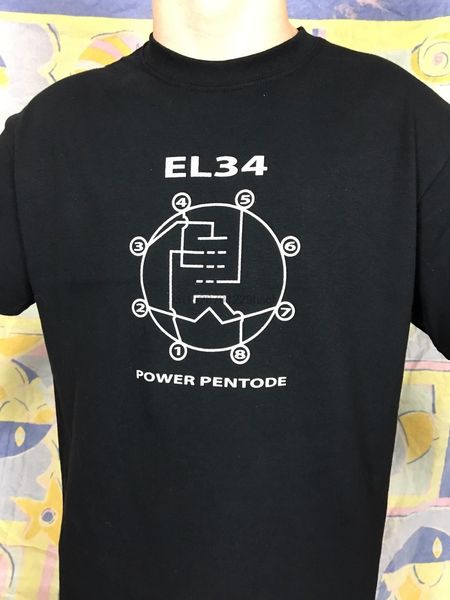 el-34 vacuum tube t shirt dynaco leak vox marshall hiwatt orange 
el-34 vacuum tube t shirt dynaco leak vox marshall hiwatt orange