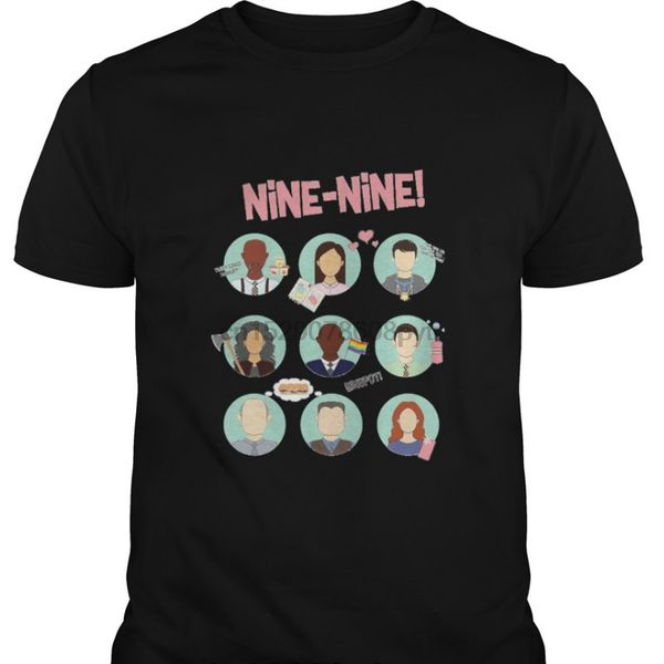 смешные люди тенниска женщины новизна tshirt brooklyn nine nine состав mens премиум охладить футболка