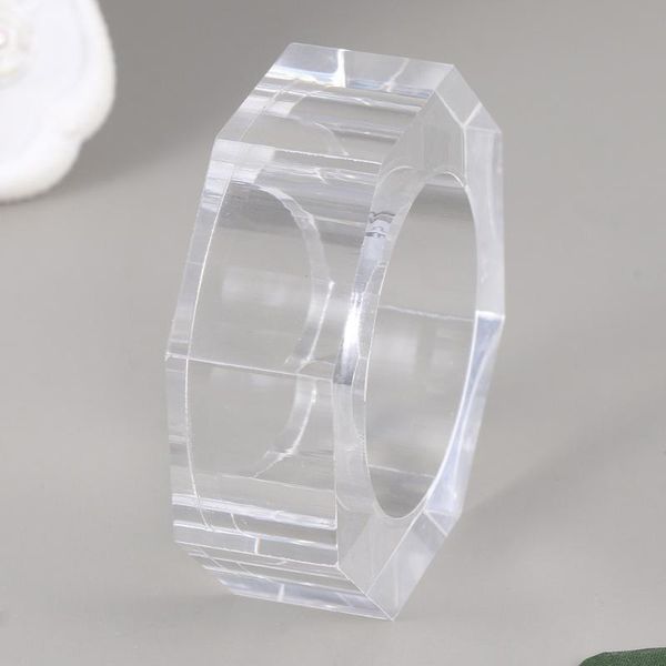 napkin rings acrylic octagon transparent decorative buckle for wedding banquet party dinner table decoration
napkin rings acrylic octagon transparent decorative buckle for wedding banquet party dinner table decoration