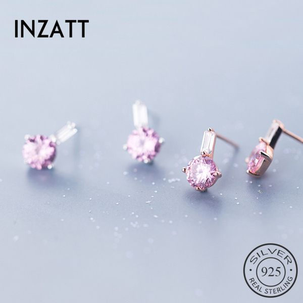 stud inzareal 925 sterling silver geometric purple zircon round earrings for fashion women party cute fine jewelry 2021 gift, Golden;silver
stud inzareal 925 sterling silver geometric purple zircon round earrings for fashion women party cute fine jewelry 2021 gift, Golden;silver