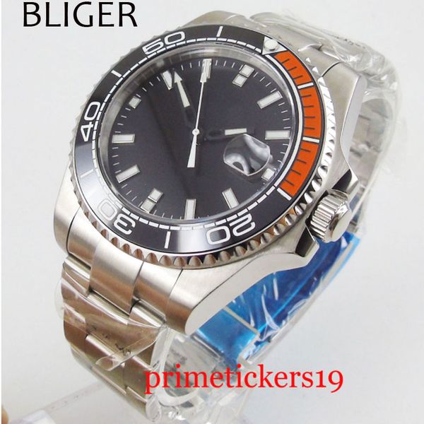 wristwatches white marks black red ceramic bezel 43mm men's watch dial luminous automatic movement wrist, Slivery;brown
wristwatches white marks black red ceramic bezel 43mm men's watch dial luminous automatic movement wrist, Slivery;brown