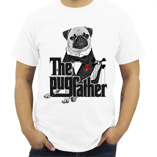 hipster the pugfather print men t-shirt fashion vintage pug design short sleeve o-neck tee streetwear
hipster the pugfather print men t-shirt fashion vintage pug design short sleeve o-neck tee streetwear