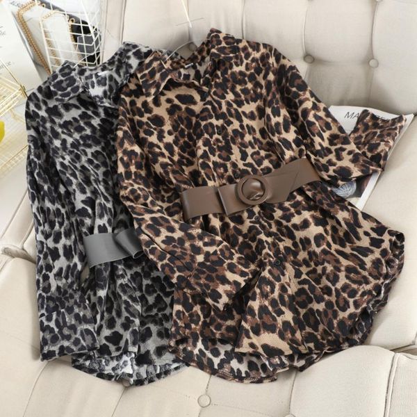 women's wool & blends rugod corduroy vintage leopard coat long sleeve with sashes high waist casual lady outwear 2021 autumn winter, Black
women's wool & blends rugod corduroy vintage leopard coat long sleeve with sashes high waist casual lady outwear 2021 autumn winter, Black