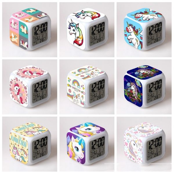 colorful unicorn clocks color changing alarm clock led square clocks men women gift home decoration fashion style 11 5yy h1
colorful unicorn clocks color changing alarm clock led square clocks men women gift home decoration fashion style 11 5yy h1