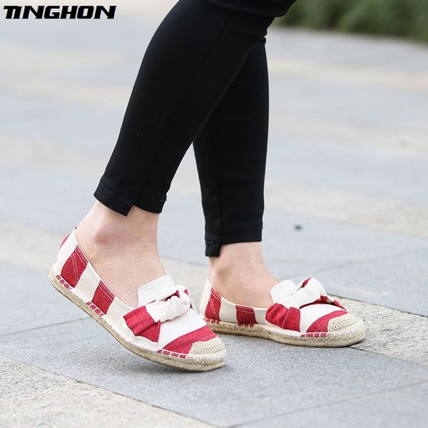 fashion ethnic casual espadrilles tie bow flat new women spring printed striped slip on fishermen rope shoes 35-43, Black
fashion ethnic casual espadrilles tie bow flat new women spring printed striped slip on fishermen rope shoes 35-43, Black