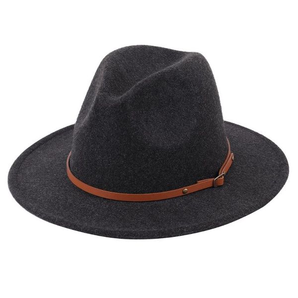 wide brim hats classic jazz hat small spring and autumn ladies cashmere coffee with british male, Blue;gray
wide brim hats classic jazz hat small spring and autumn ladies cashmere coffee with british male, Blue;gray